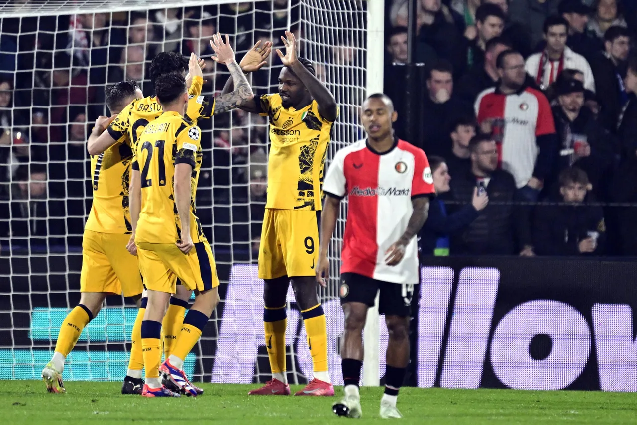 UEFA Champions League Round of 16 &#8211; Feyenoord vs Inter