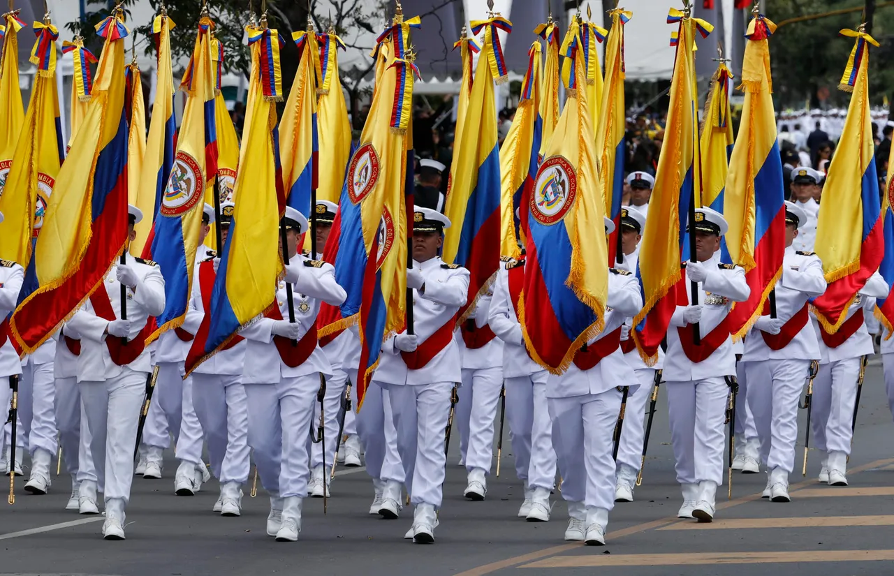 Desfile de la Independencia en Bogotá, Colombia