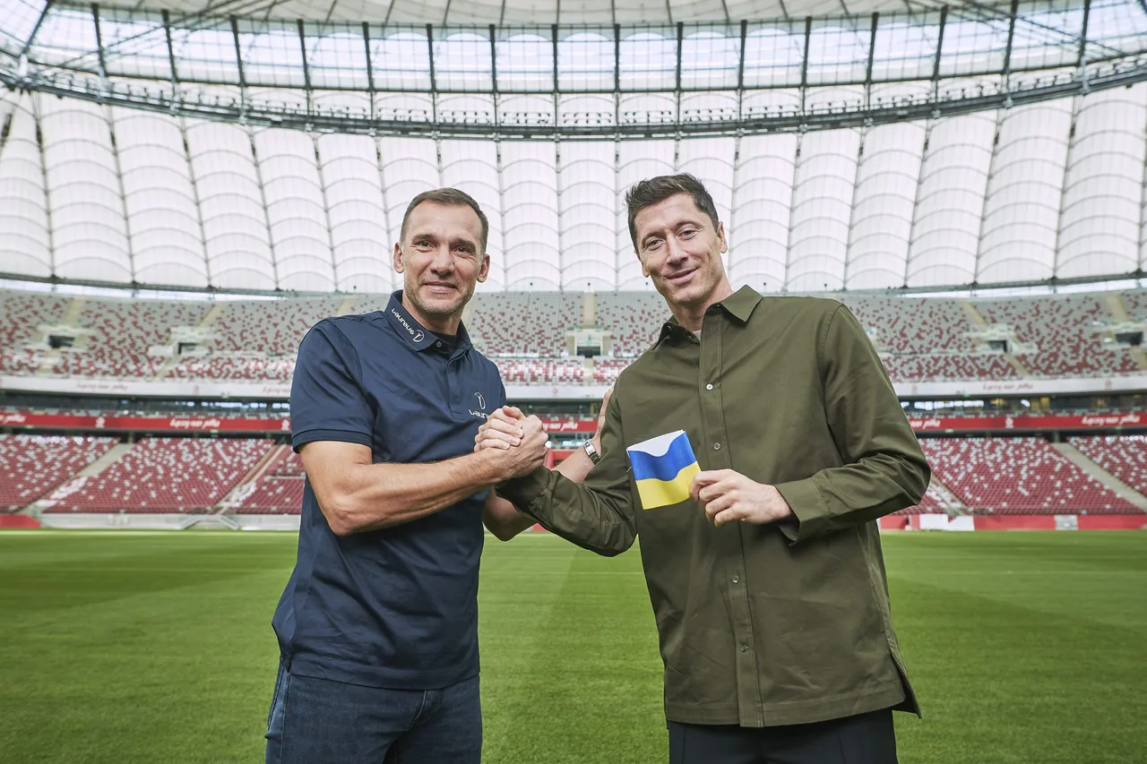 Lewandowski lucirá los colores de Ucrania en el Mundial