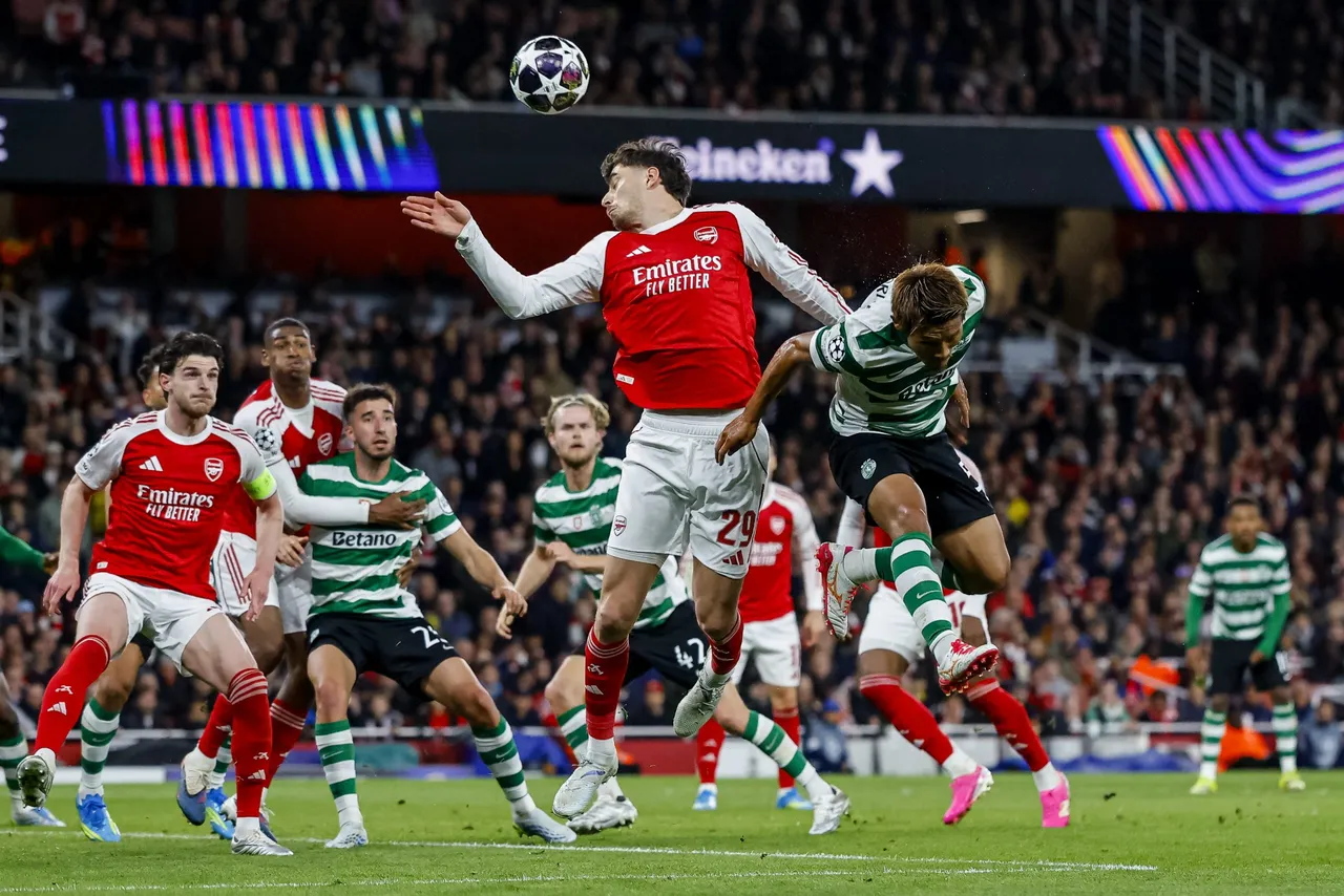 UEFA Champions League quarter finals &#8211; Arsenal vs Sporting