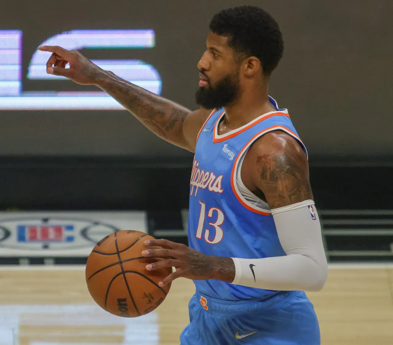 Paul George se perderá el &#8216;play-in&#8217; contra los Pelicans por coronavirus