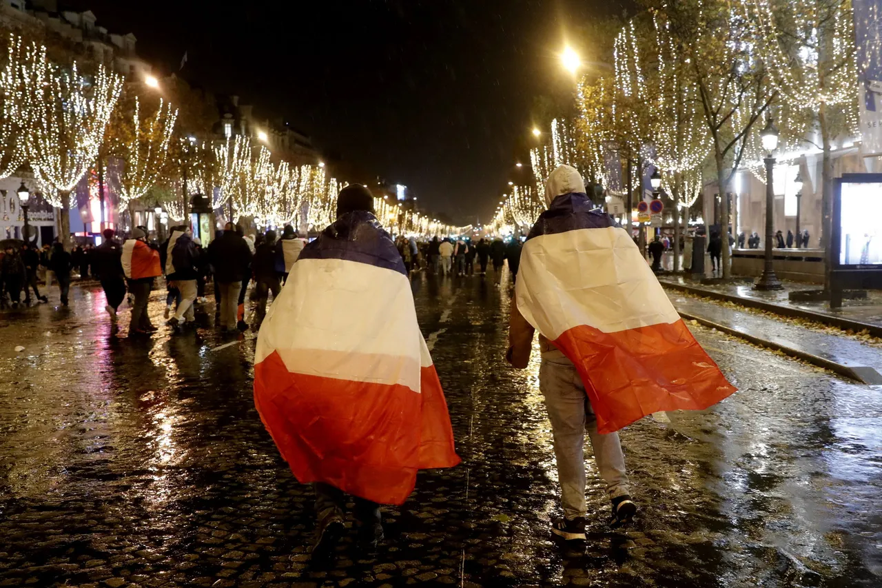 FIFA World Cup 2022 &#8211; France fans in Paris