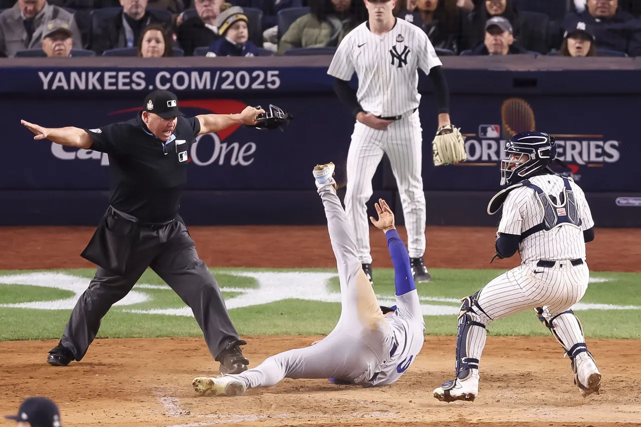 MLB World Series: Los Angeles Dodgers at New York Yankees