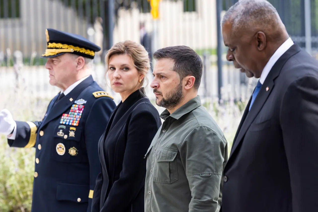 DOD Secretary Austin meets with Ukrainian President Zelensky at Pentagon