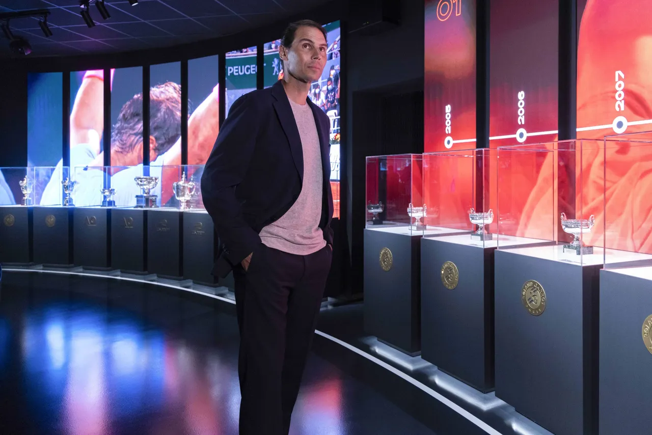 El extenista Rafa Nadal presenta el nuevo museo de su academia