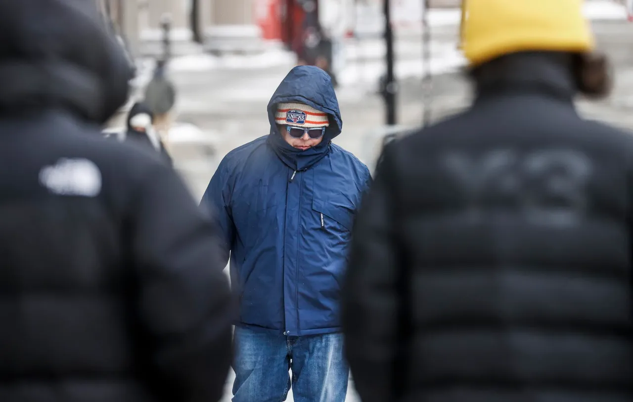 Winter storm affecting the US