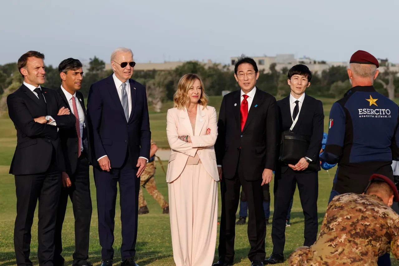 G7 leaders meet for 50th summit in Borgo Egnazia