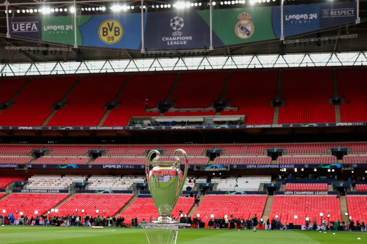 Preparativos para la final de la LIga de Campeones