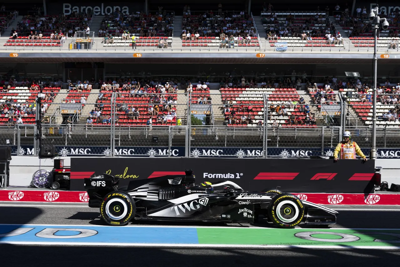 Entrenamientos del Gran Premio del Fórmula 1 de Barcelona-Cataluña