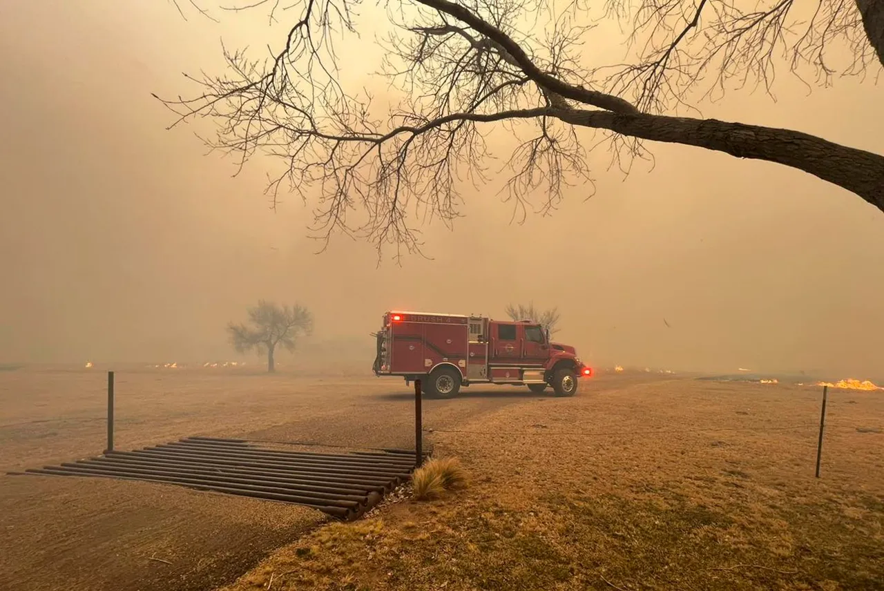 Wildfires in Texas Panhandle
