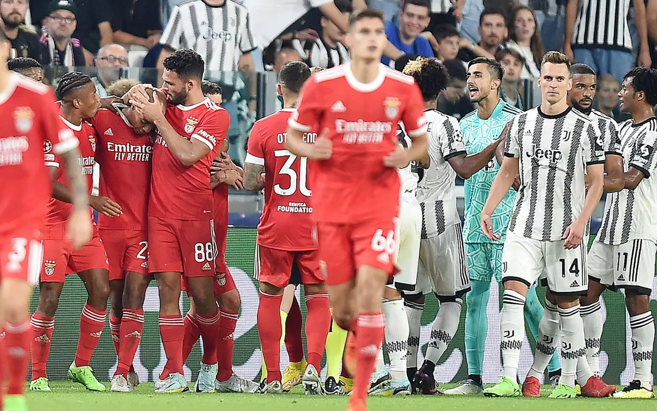 Juventus FC vs SL Benfica