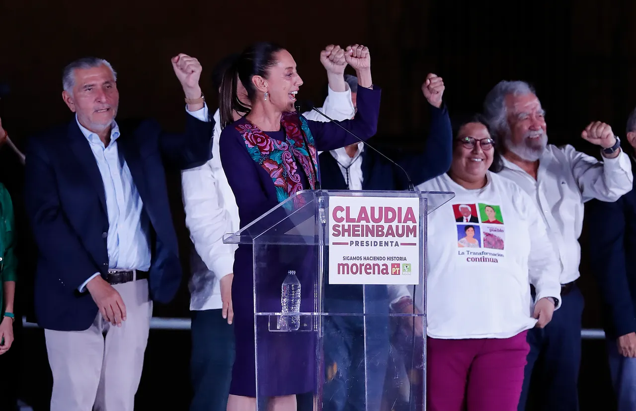 Claudia Sheinbaum será la primera mujer presidenta de México, según datos oficiales