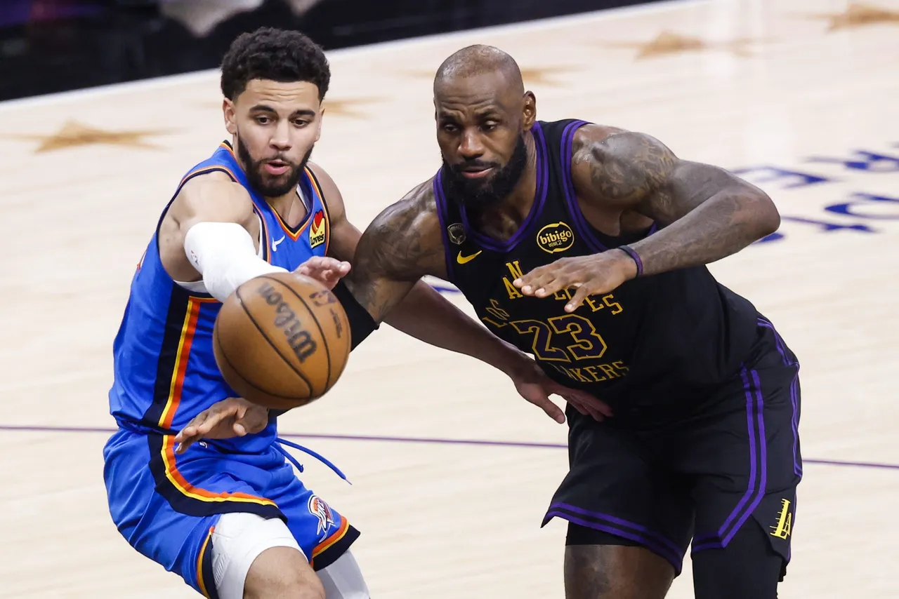 Los Oklahoma City Thunder sentenciaron este lunes con un 4-0 las semifinales del Oeste contra Los Ángeles Lakers con una victoria por 115-110 en la Crypto.com Arena