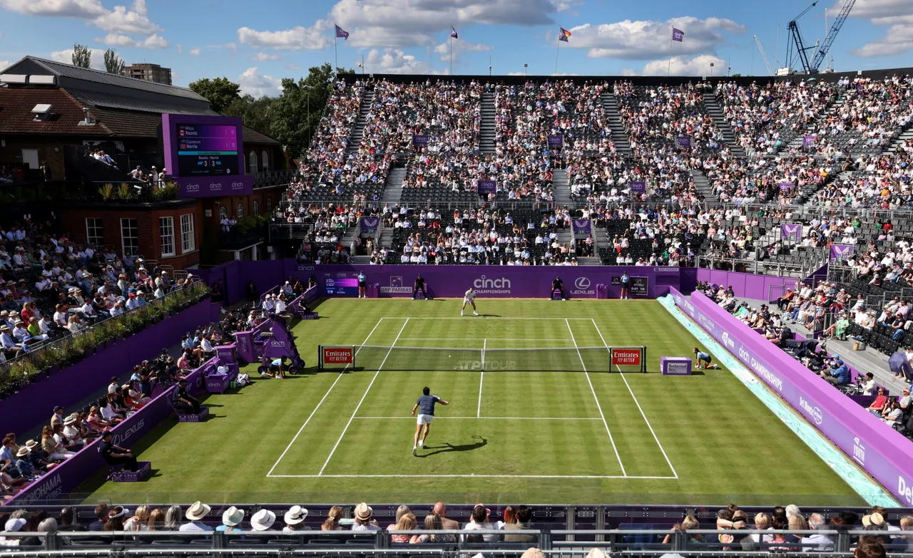 Queen&#8217;s Club tennis tournament in London