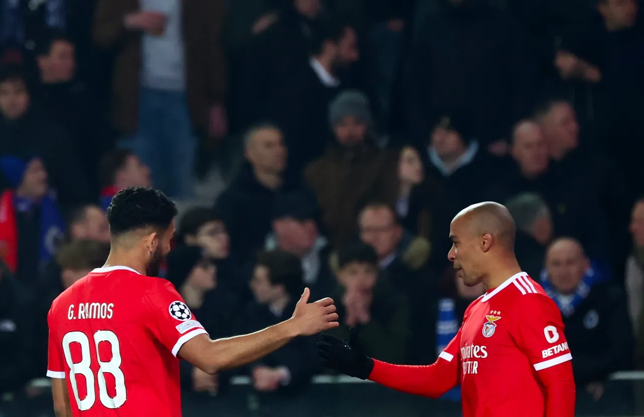 UEFA Champions League Round of 16 &#8211; Club Brugge vs Benfica