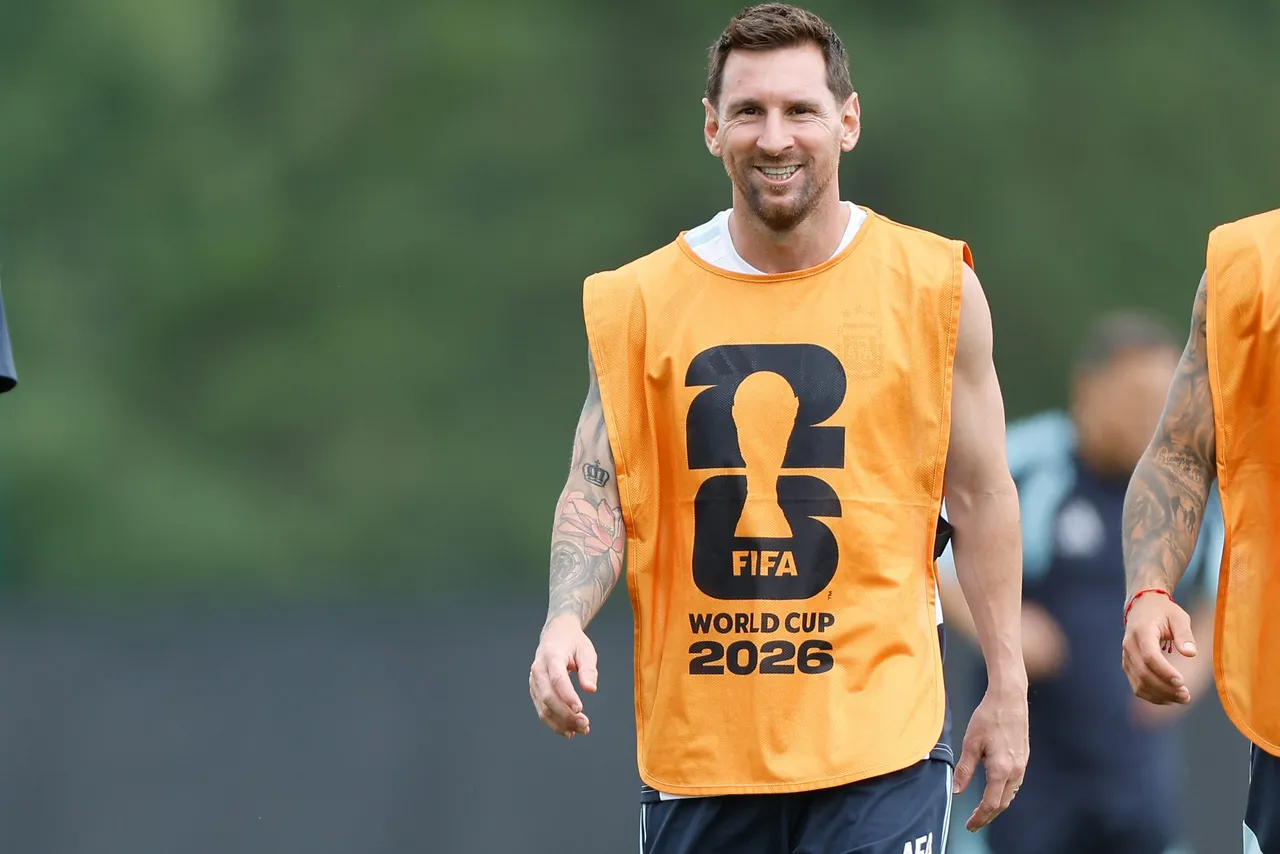 Entrenamiento selección argentina de fútbol