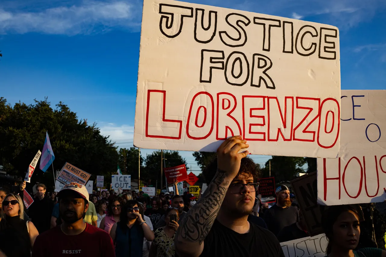 Protestas en Houston tras la muerte de un inmigrante mexicano en un operativo de ICE