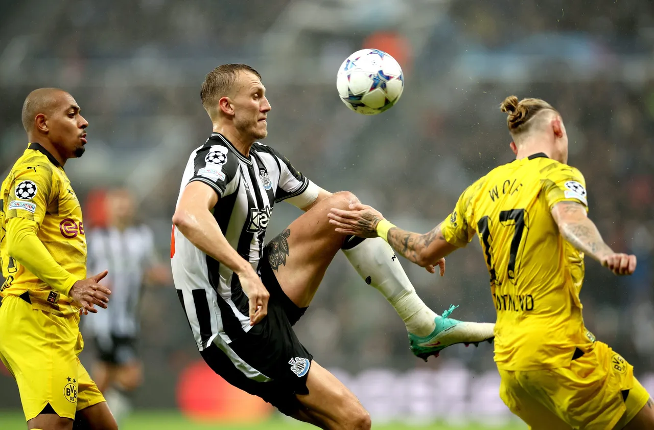 UEFA Champions League &#8211; Newcastle United vs Borussia Dortmund