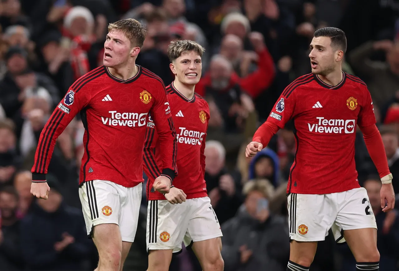 English Premier League &#8211; Manchester United vs Aston Villa
