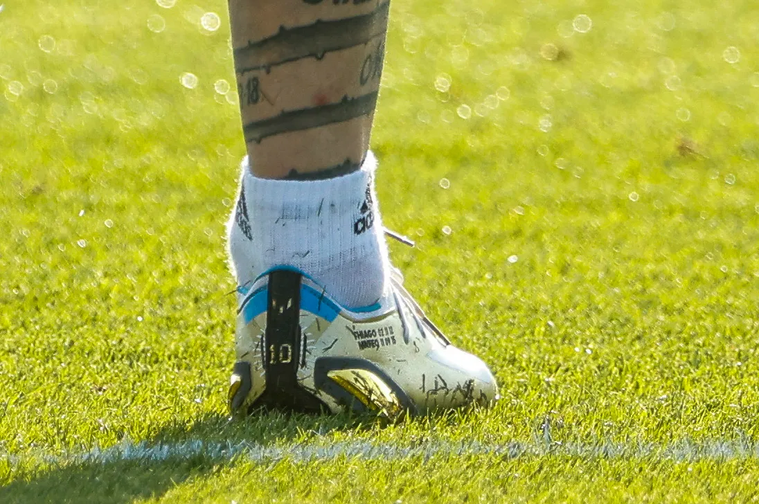 Entrenamiento de la selección argentina