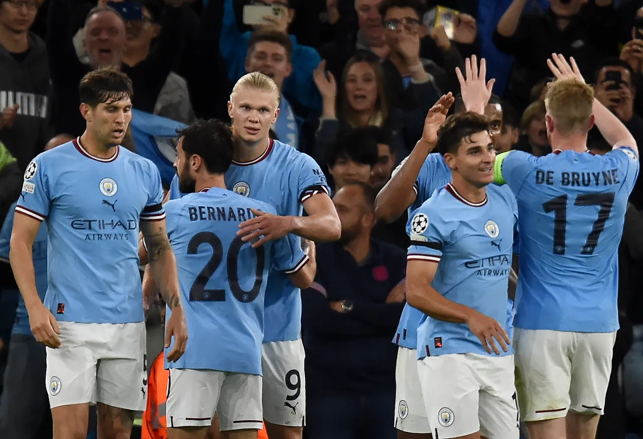 Manchester City vs Borussia Dortmund