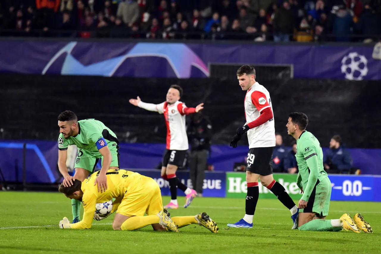 UEFA Champions League &#8211; Feyenoord Rotterdam vs Atletico Madrid