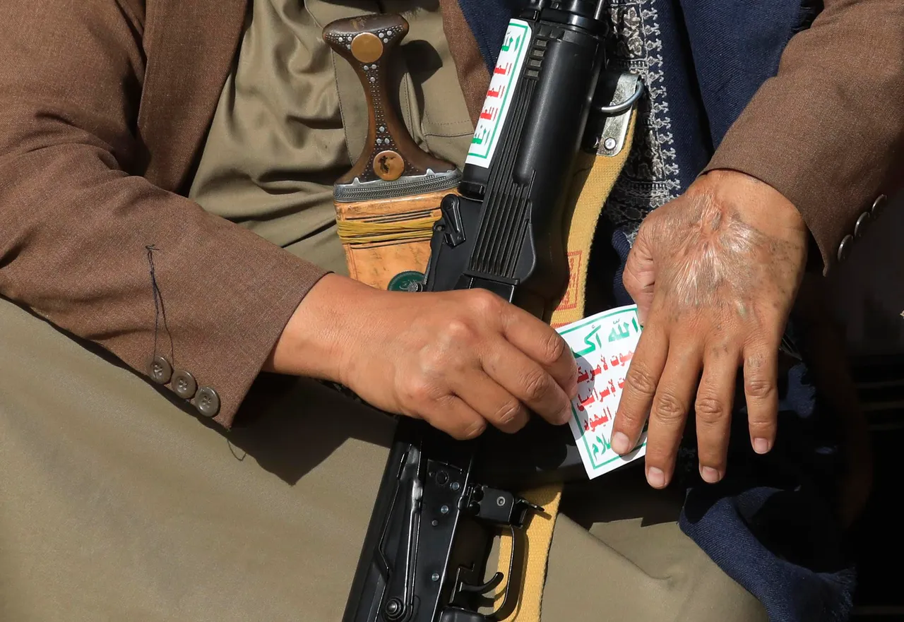 Houthis protest against Israel&#8217;s Gaza aid blockade in Sana&#8217;a
