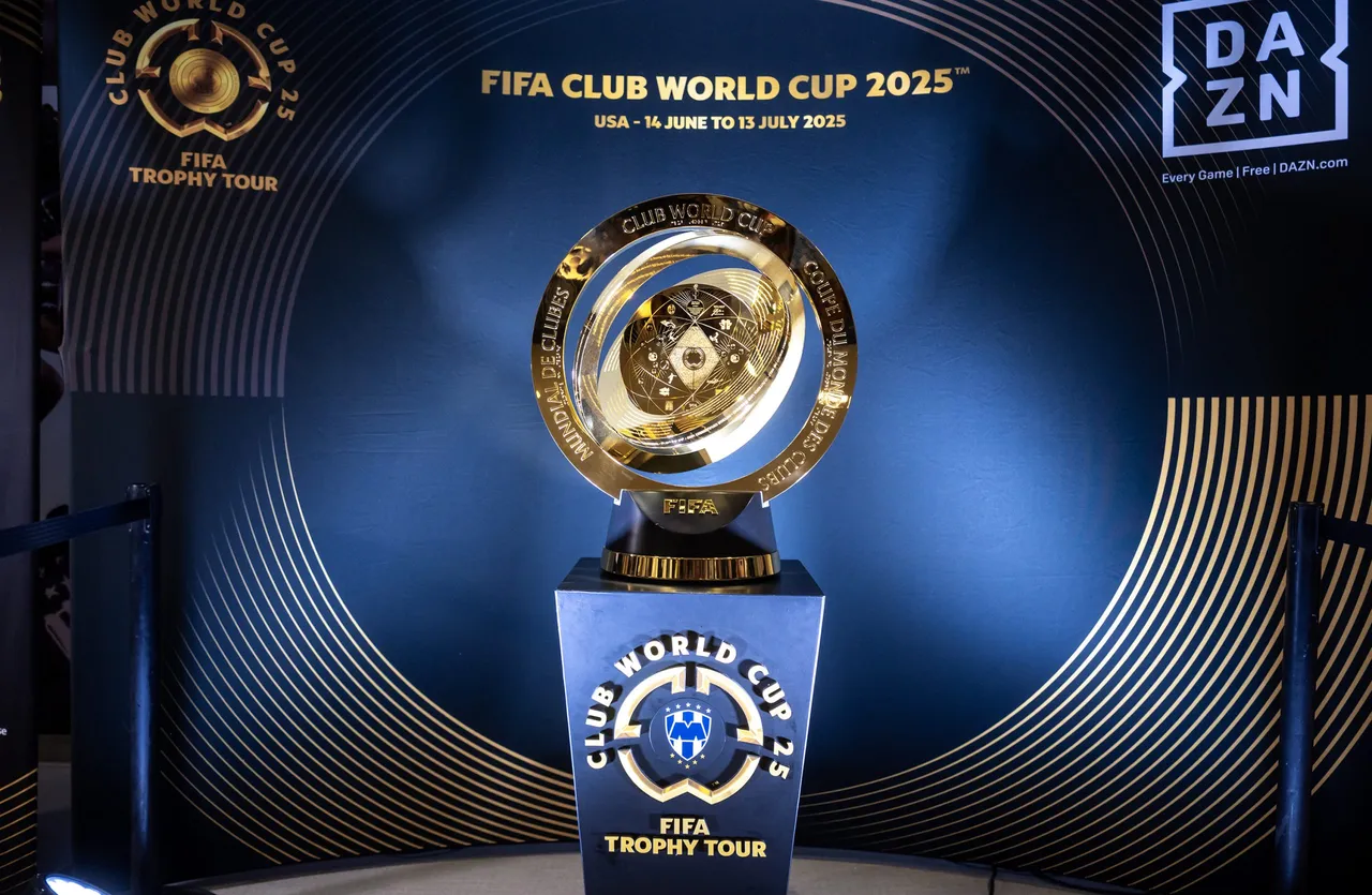 El trofeo del Mundial de Clubes llega a Monterrey