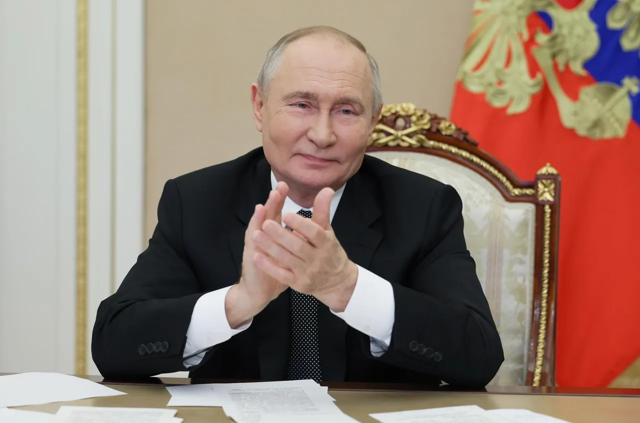 Russian President Putin attends ceremony to launch Chukotka nuclear-powered icebreaker