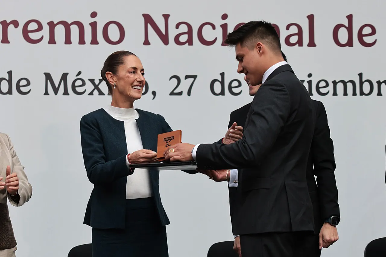 Osmar Olvera dice que el Premio Nacional lo motiva para ganar el oro en Los Ángeles 2028