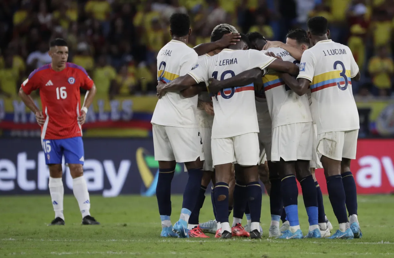 Eliminatorias sudamericanas: Colombia &#8211; Chile
