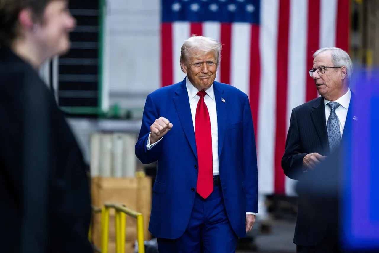 Former US President Donald Trump speaks on his economic agenda in Pennsylvania
