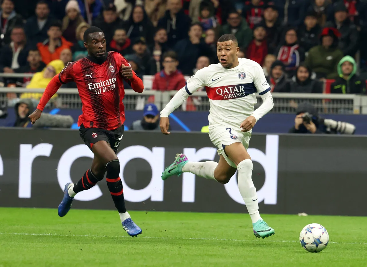 UEFA Champions League &#8211; AC Milan vs PSG