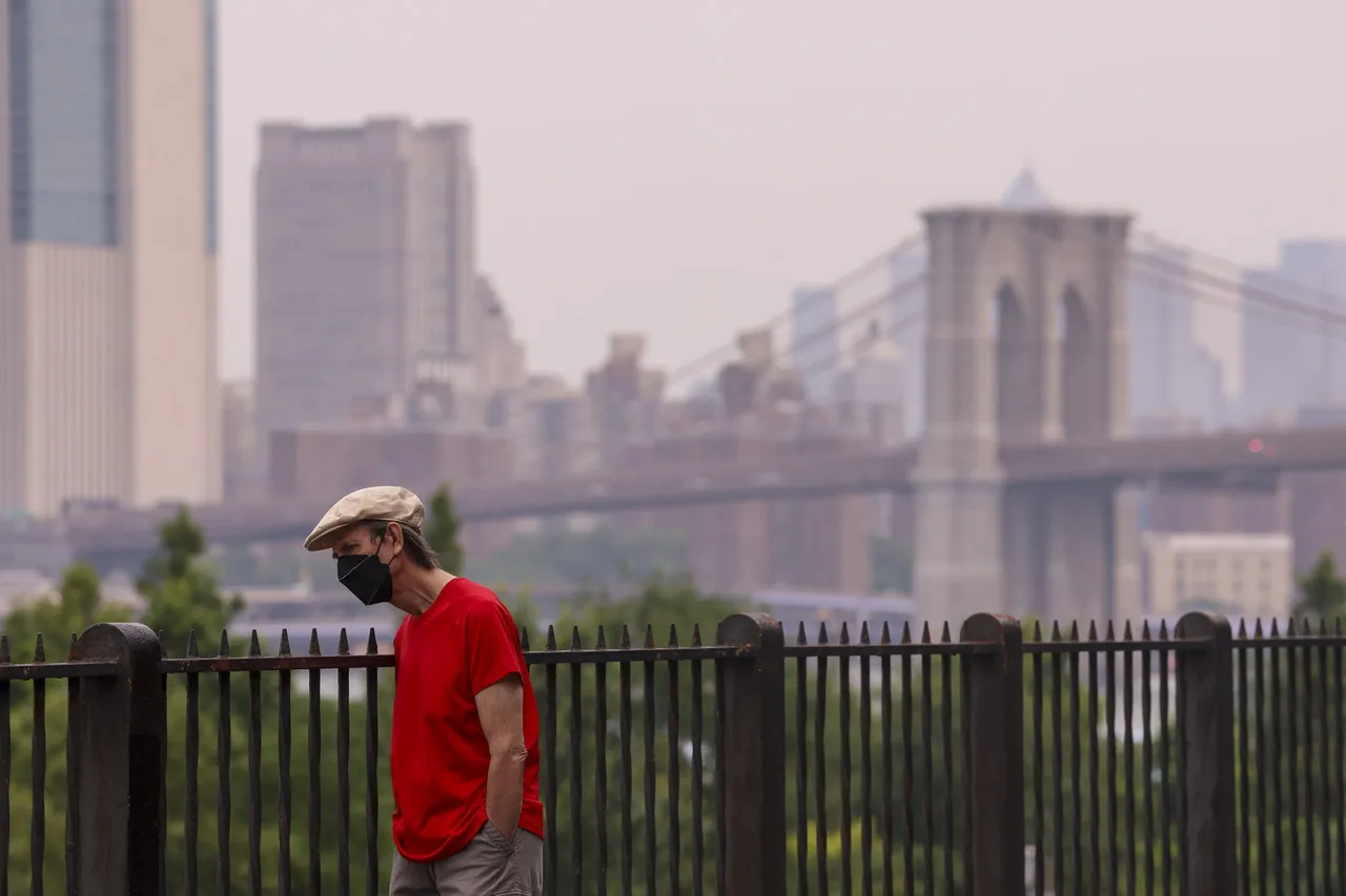 Canadian wildfire smoke creates Air Quality Alert for New York City