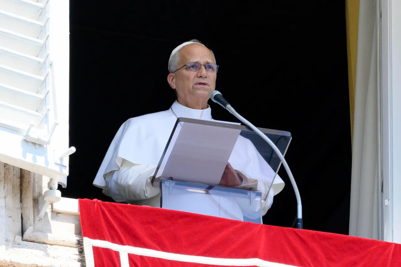 Pope Leo XIV leads Angelus prayer in St. Peter&#8217;s Square