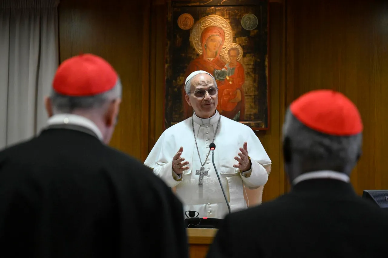 Pope Leo XIV at the Vatican