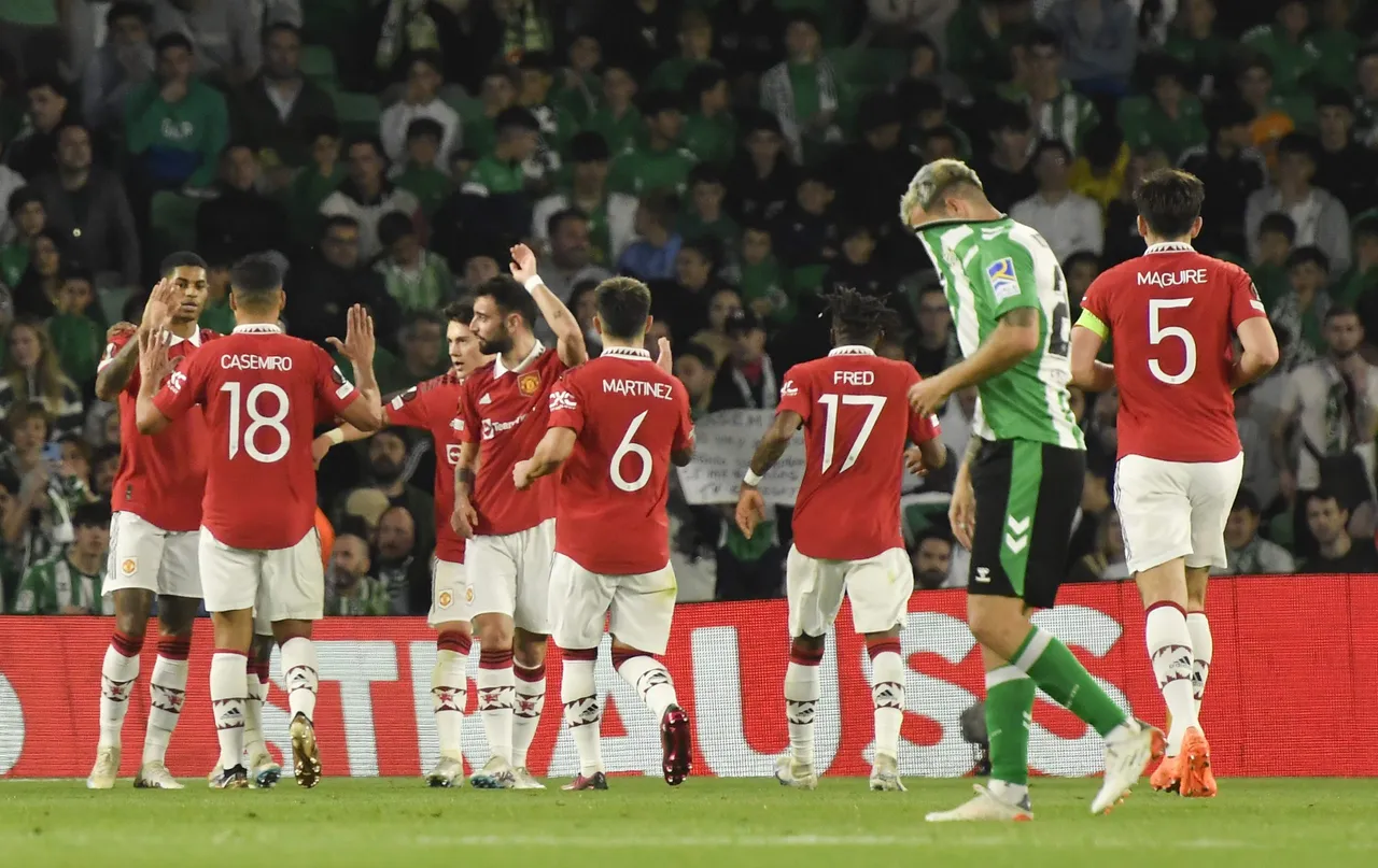 Fútbol Liga Europa Real Betis-Manchester United