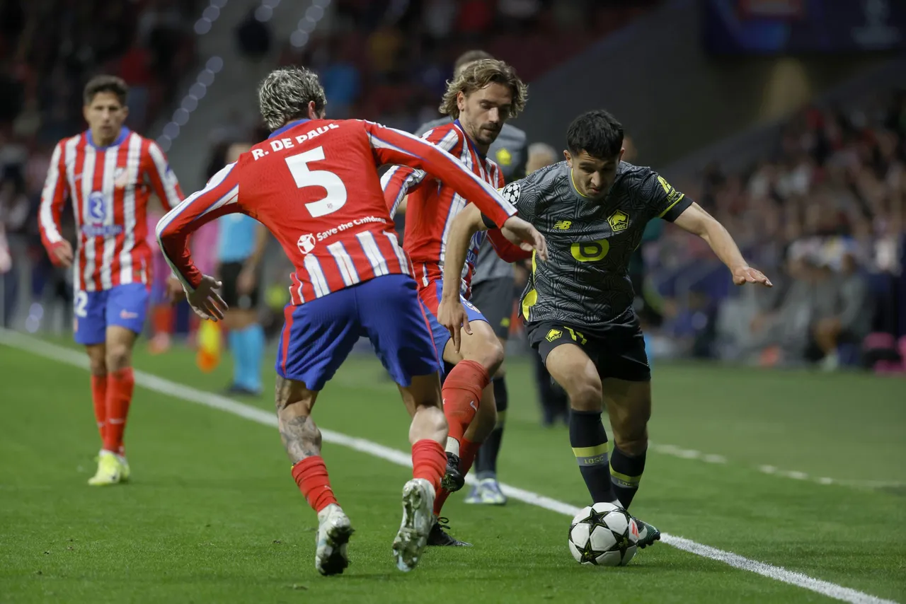 ATLÉTICO DE MADRID &#8211; LILLE