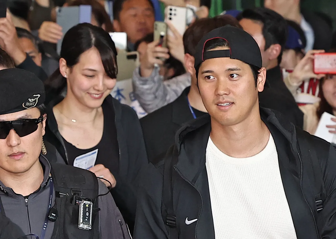 LA Dodgers arrive in South Korea for MLB Seoul Series