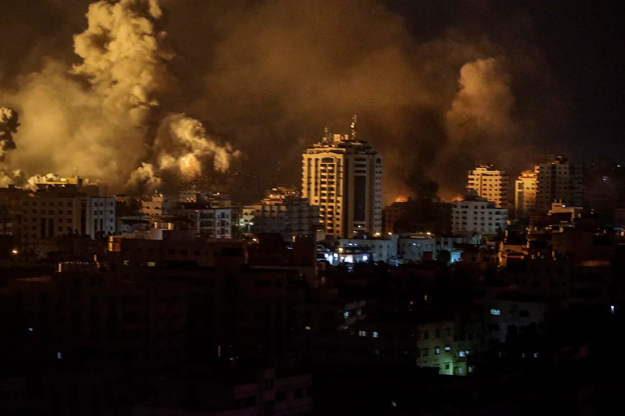 Israeli air strike on Gaza