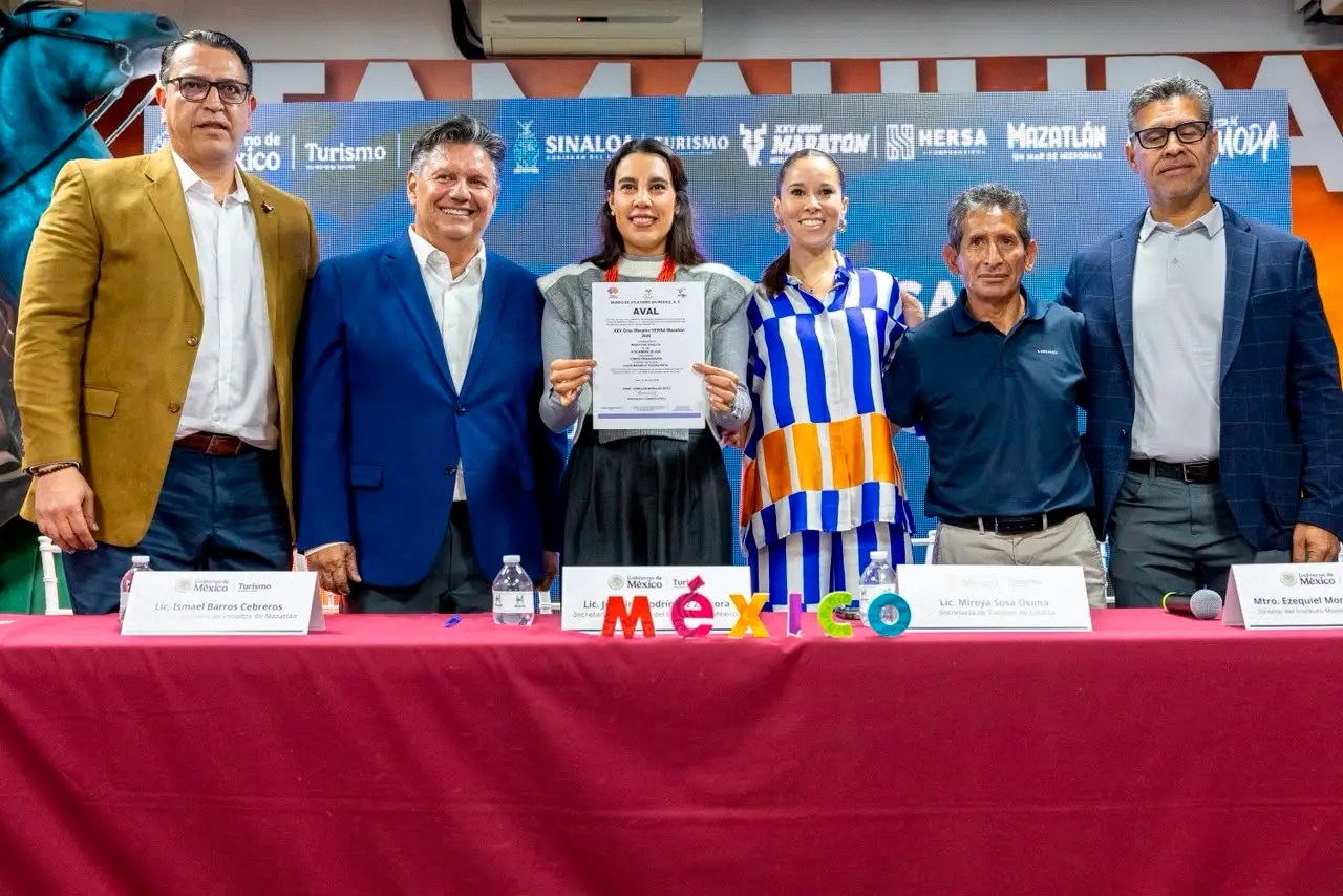 8 mil atletas correrán en el Gran Maratón Mazatlán 2026 | FOTO X https://x.com/SECTUR_mx/status/2090548552518750654