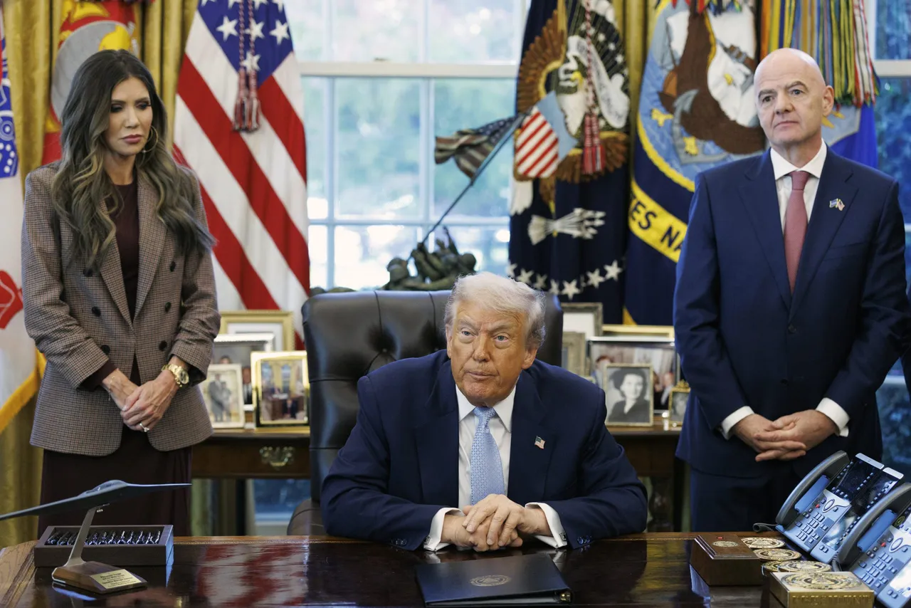US President Trump meets with 2026 FIFA World Cup Task Force at White House
