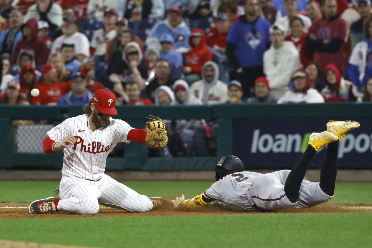 MLB Playoffs &#8211; Arizona Diamondbacks at Philadelphia Phillies