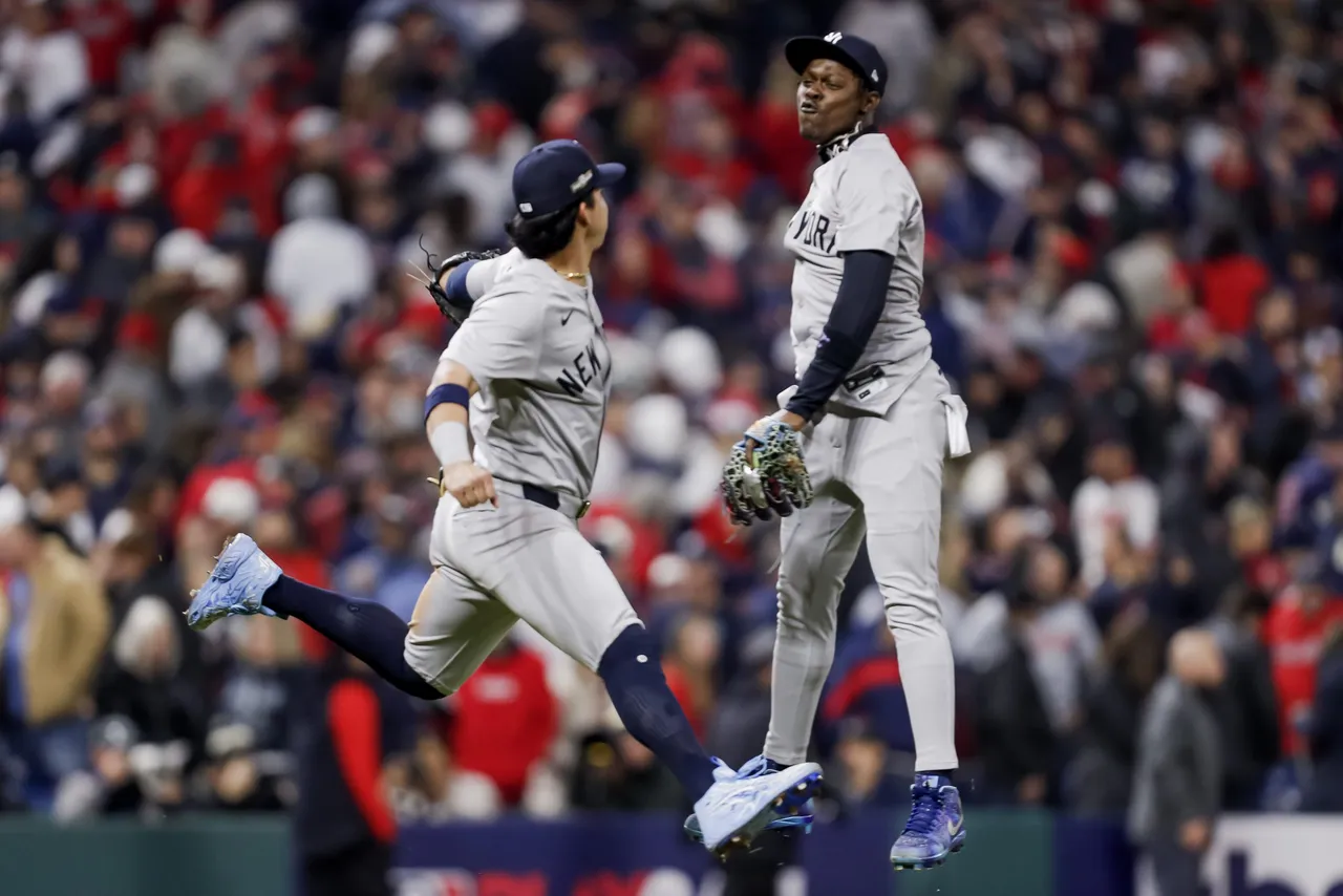 MLB Playoffs &#8211; New York Yankees at Cleveland Guardians
