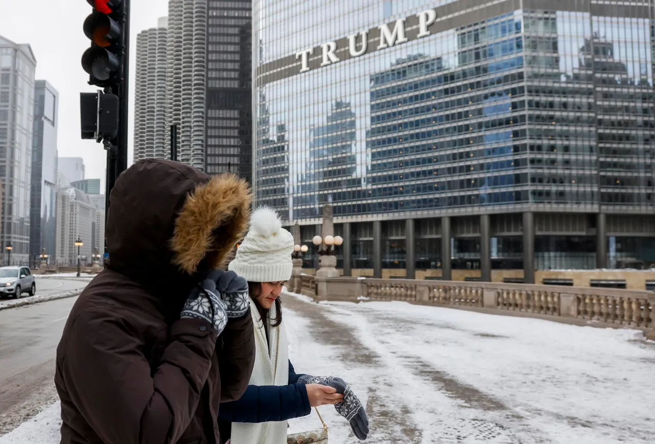 Winter storm affecting the US