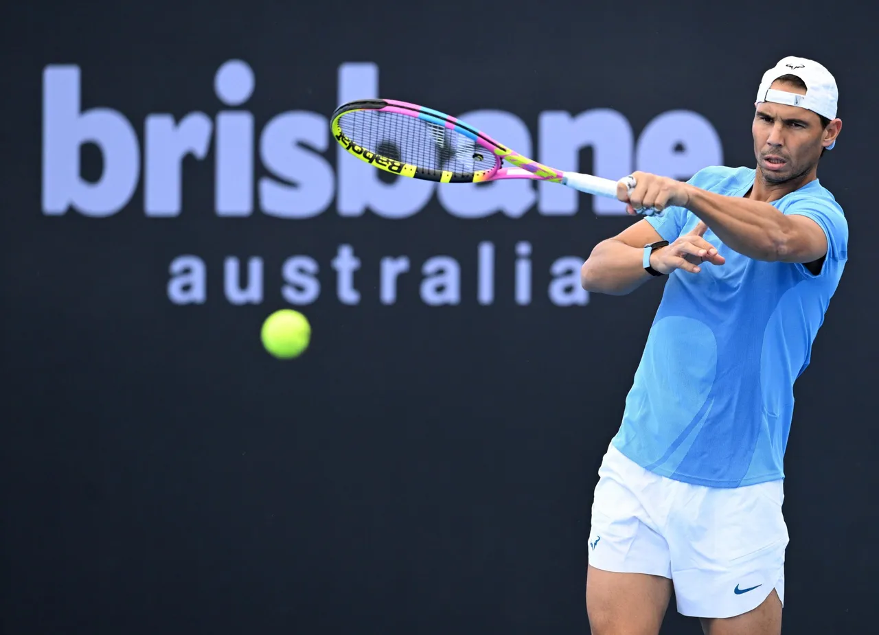 Brisbane International practice