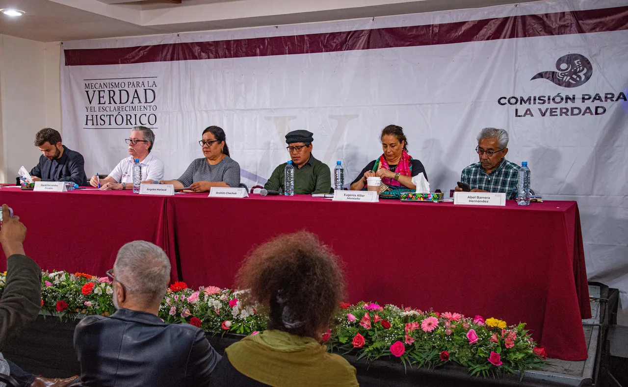 Indígenas víctimas de guerra sucia piden justicia por violaciones a sus derechos humanos