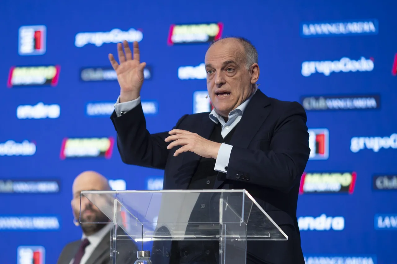 Tebas, en un foro sobre &#8216;El ecosistema del fútbol europeo&#8217;