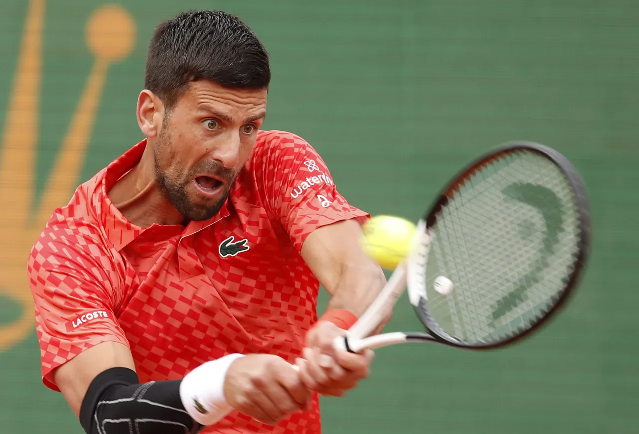 Djokovic en el Masters de Monte Carlo