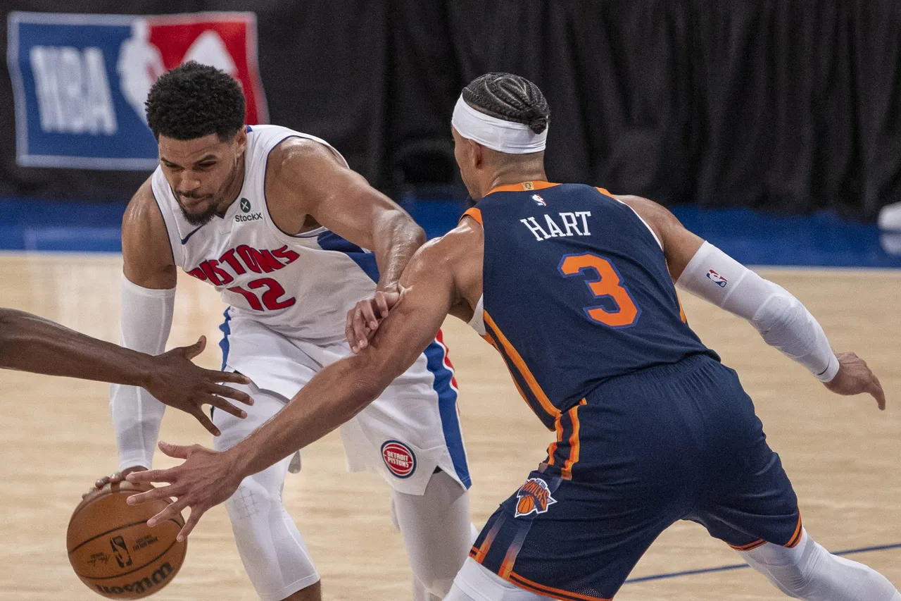 NBA: New York Knicks &#8211; Detroit Pistons